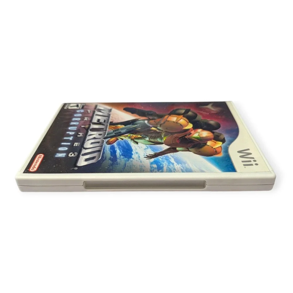 Metroid Prime 3 Corruption Nintendo Wii CIB Complete Samus Aran Action FPS 2007